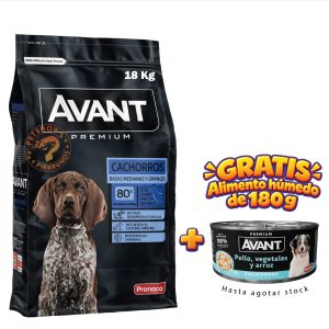 AVANT CACHORROS DE RAZAS MEDIANAS Y GRANDES DE 18 Kg