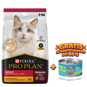 PROPLAN GATOS ADULTOS DE 3 Kg