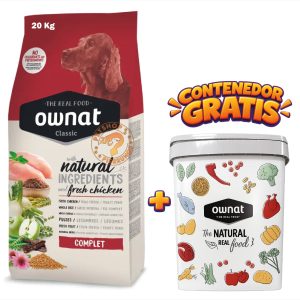 OWNAT CLASSIC COMPLET ADULTOS POLLO Y ARROZ 20 KG