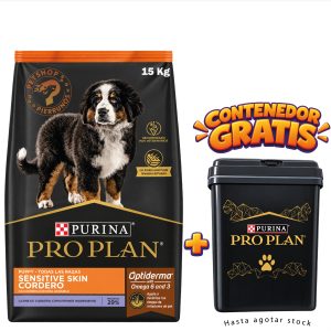 PROPLAN SENSITIVE SKIN DE CORDERO DE 15 KG